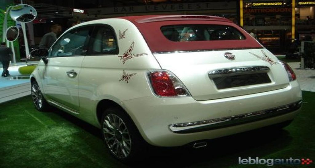 Genève 2009 Live : FIAT 500c