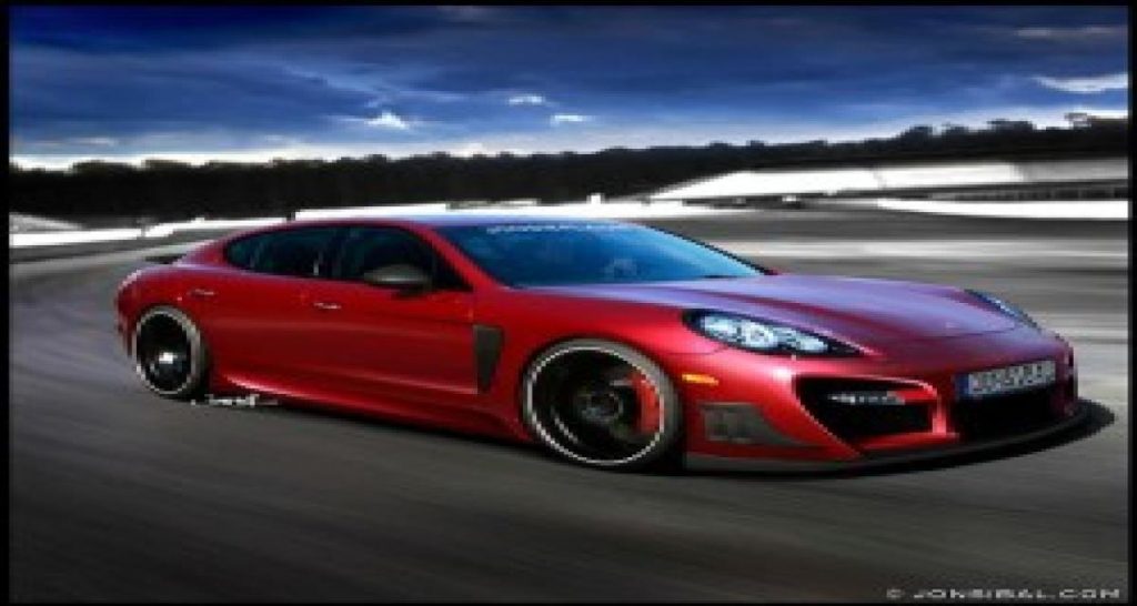 La Porsche Panamera interprétée par Jon Sibal