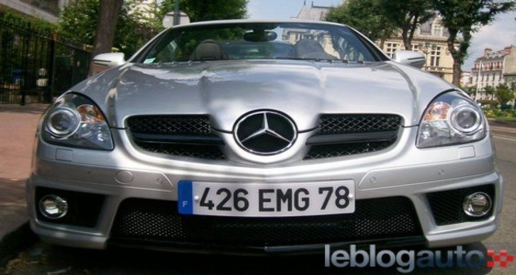 Essai Mercedes SLK 55 AMG: l’air de rien (1/3)