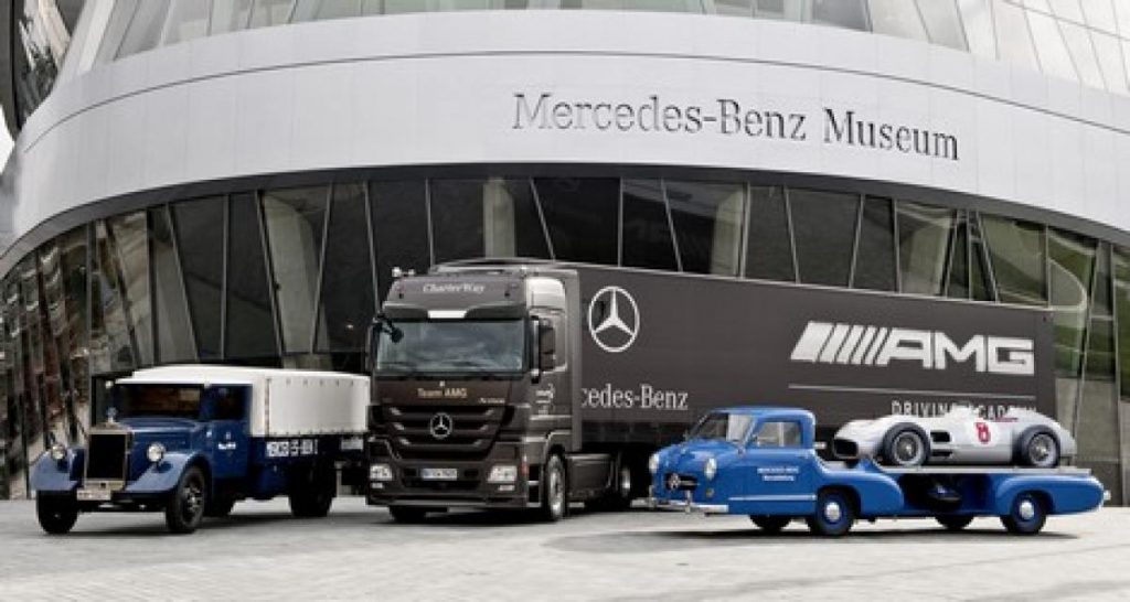 75 ans de transporteurs pour Mercedes flèche d’argent