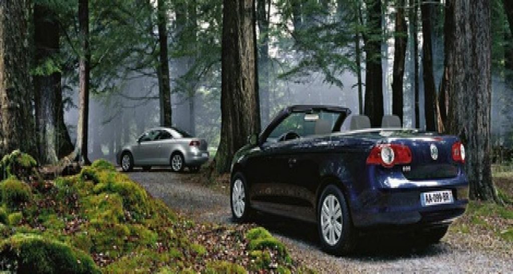 VW Eos : version BlueMotion essence en Angleterre