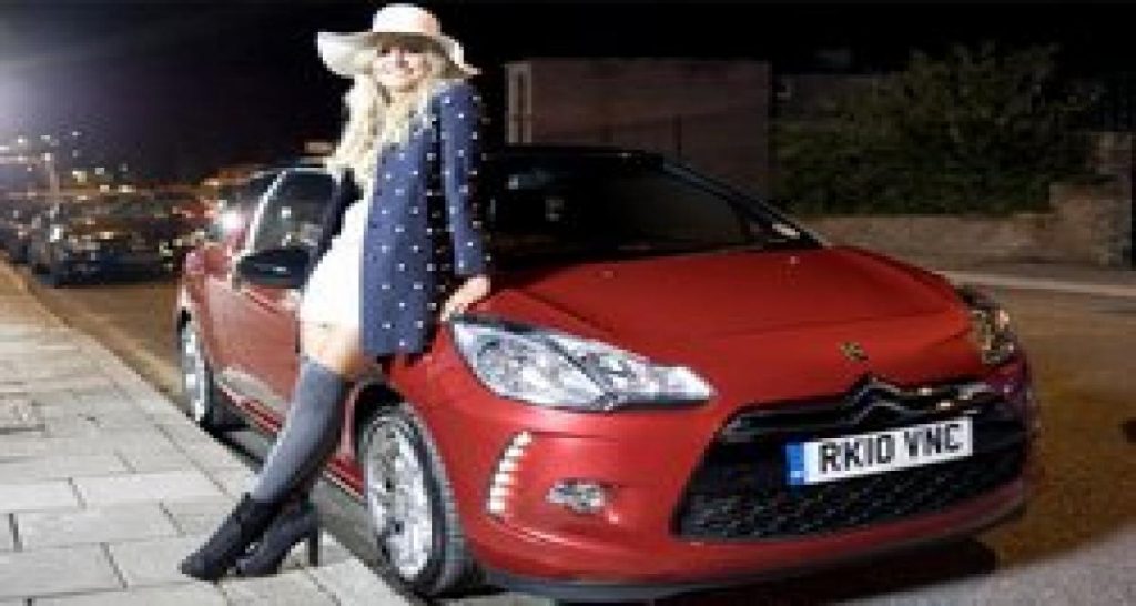 Pixie Lott en Citroën DS3