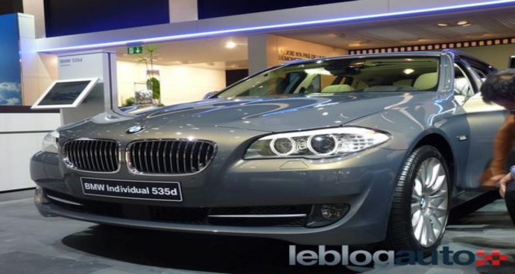 Mondial Auto Paris 2010 live : BMW Série 5 Touring Individual