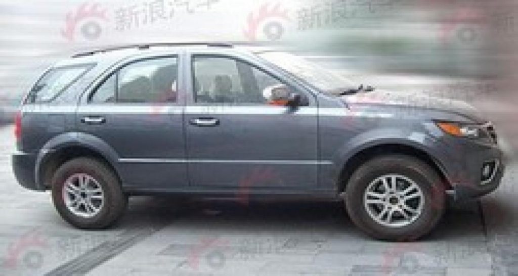 Spyshots: le SUV Jinbei