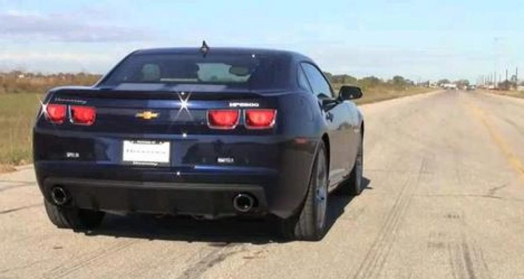 Un bon son brut (pas que pour les truands) : la Camaro SS HPE600 par Hennessey