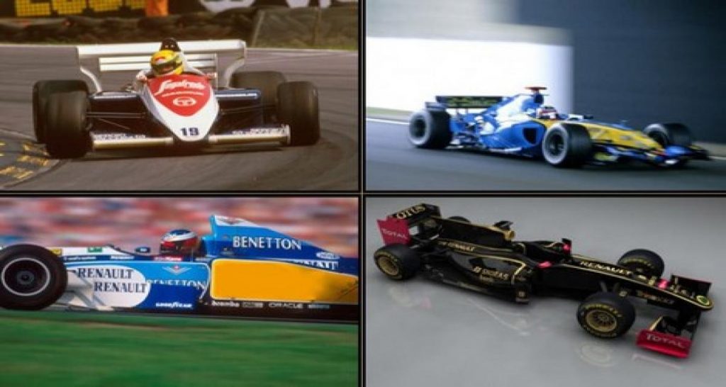 De Toleman à Lotus Renault GP…