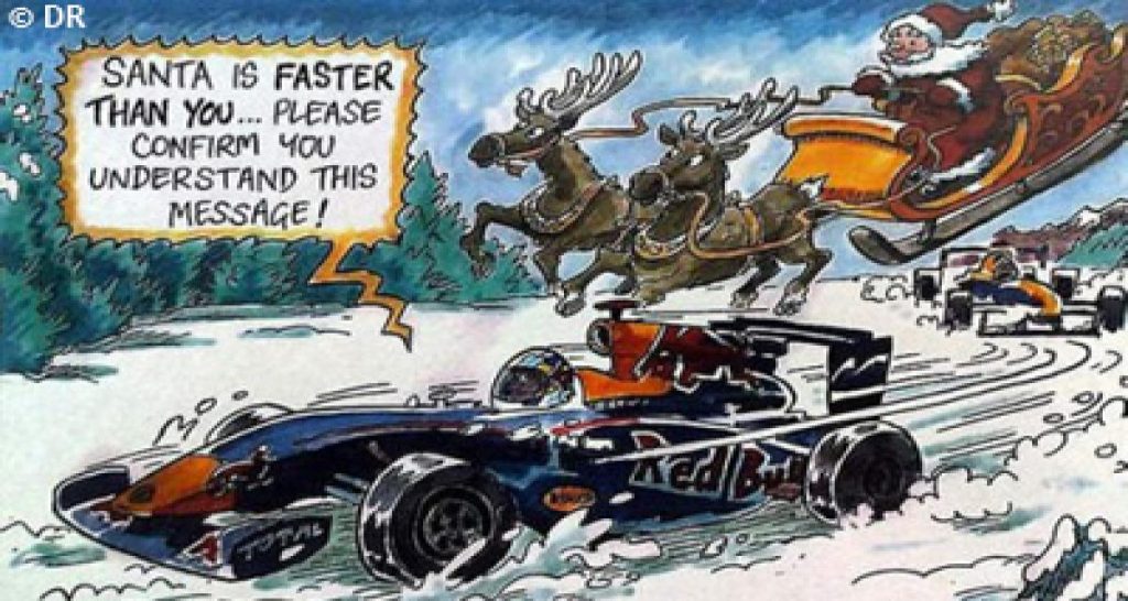 Un Joyeux Noël signé Red Bull Racing