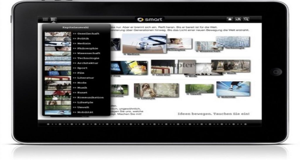Smart s’offre une application sur iPad