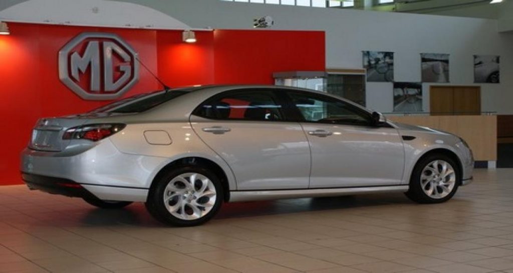La MG6 Saloon en version Européenne