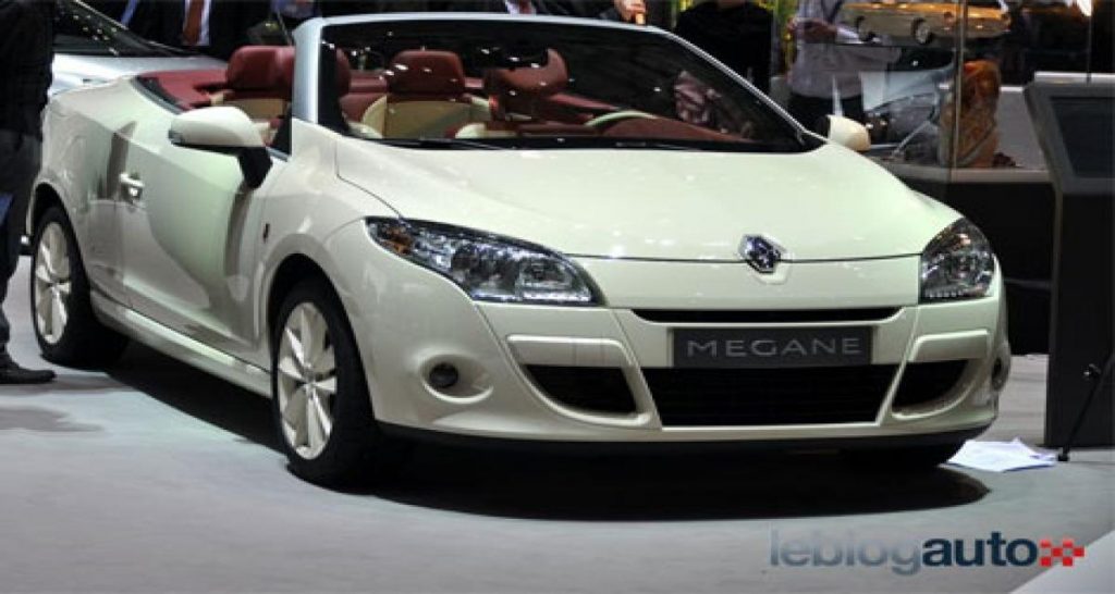 Salon de Genève 2011 Live : Renault Mégane Coupé-Cabriolet Floride