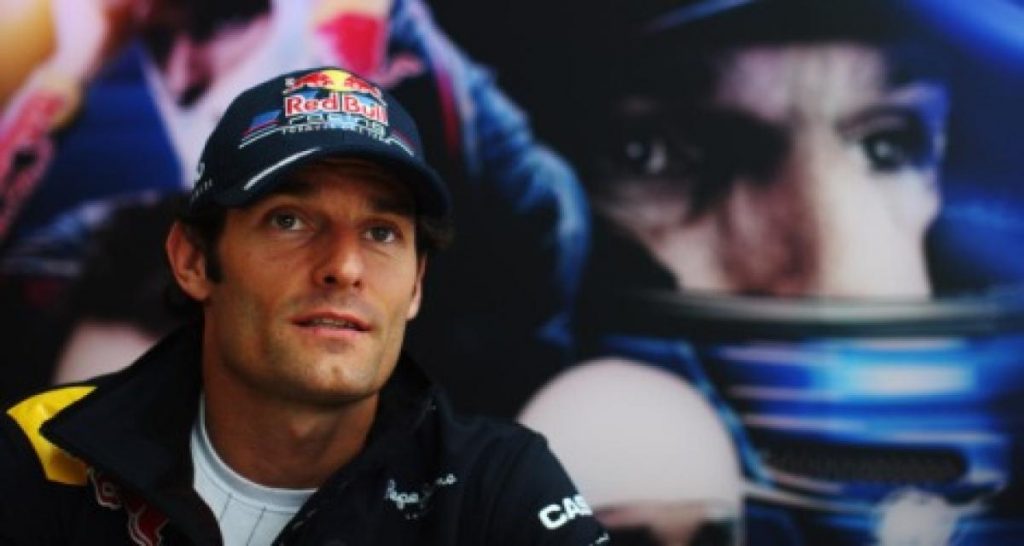Webber avec RedBull en 2012
