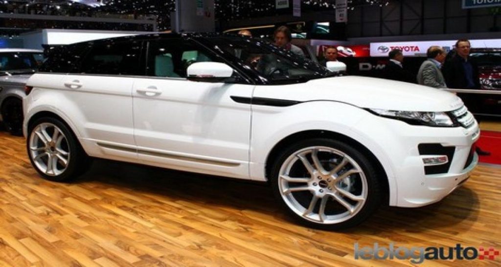 Genève 2012 Live: Range Rover Evoque Startech