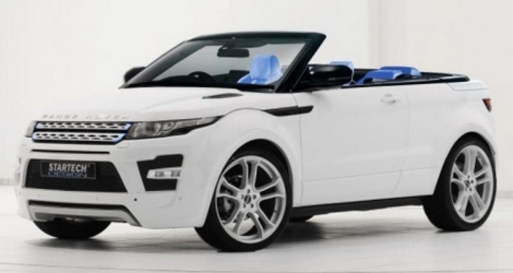 Genève 2012 : Range Rover Evoque Cabriolet par Startech