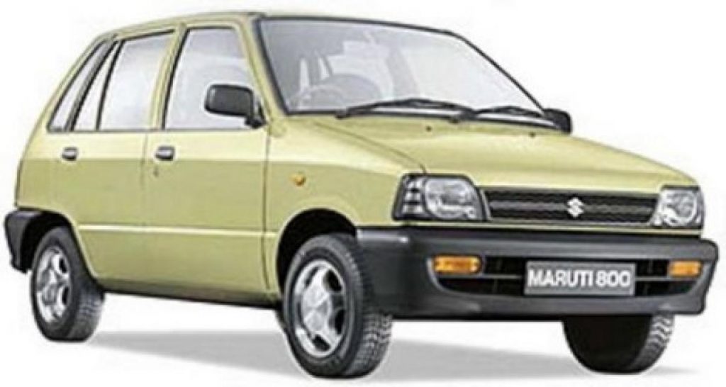 Fin programmée pour la Maruti 800