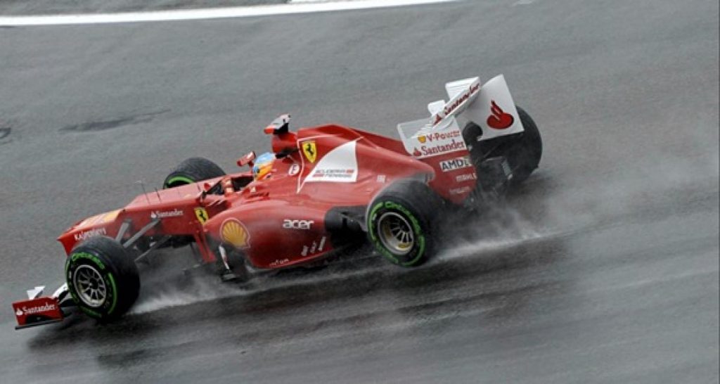 F1 Hockenheim 2012 qualifications : regenmeister Alonso !