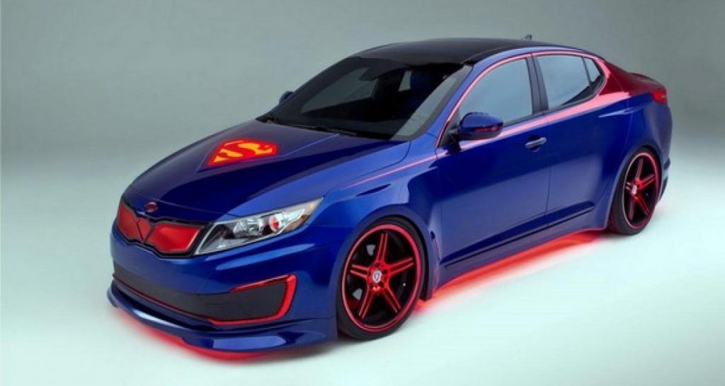 Chicago 2013 : Kia Optima Hybrid Superman
