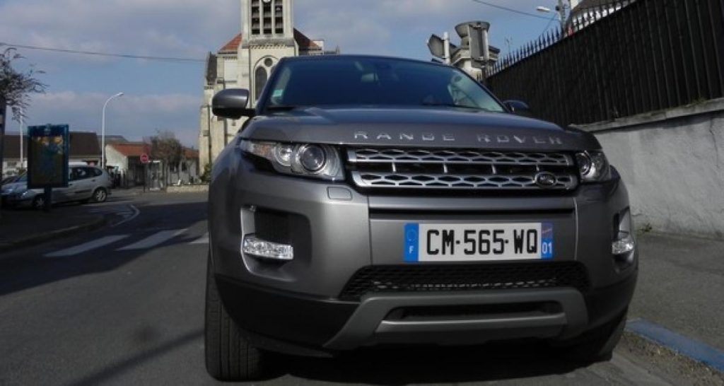 Essai Range Rover Evoque Hertz