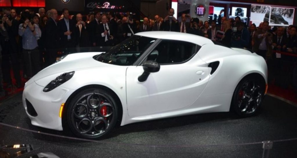 Genève 2013 live : Alfa Romeo 4C