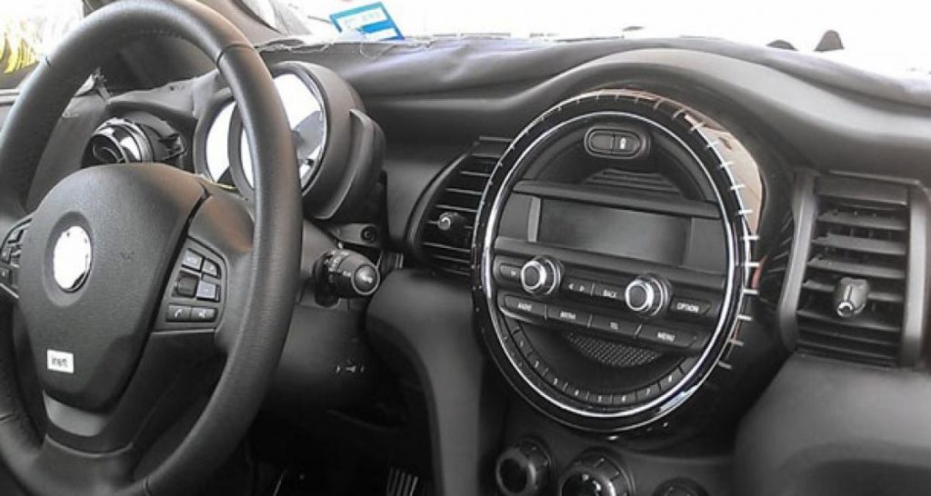 Spyshots : l’intérieur de la nouvelle Mini