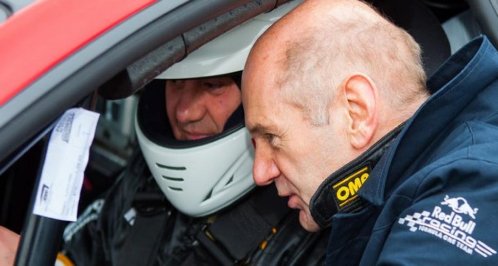 Lamborghini Trofeo 2013: Adrian Newey à Silverstone