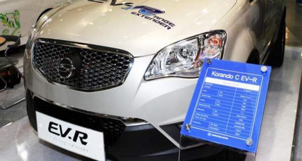 Korando C EV-R : plus vert