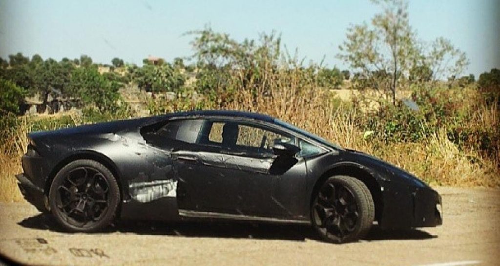 Spyshots : La Lamborghini Cabrera en balade