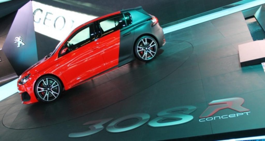 Francfort 2013 live : Peugeot 308R Concept