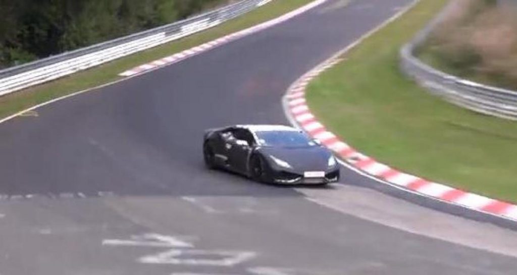 Spyshot : Lamborghini Cabrera au Nürburgring