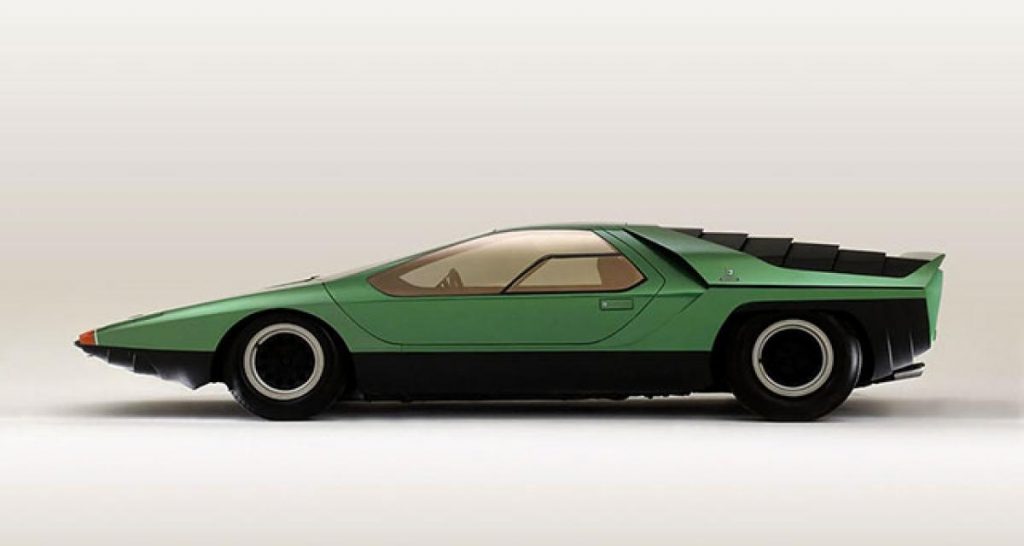 Les concepts Bertone : Alfa Romeo Carabo (1968)