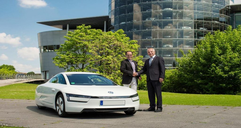 Première livraison pour la Volkswagen XL1