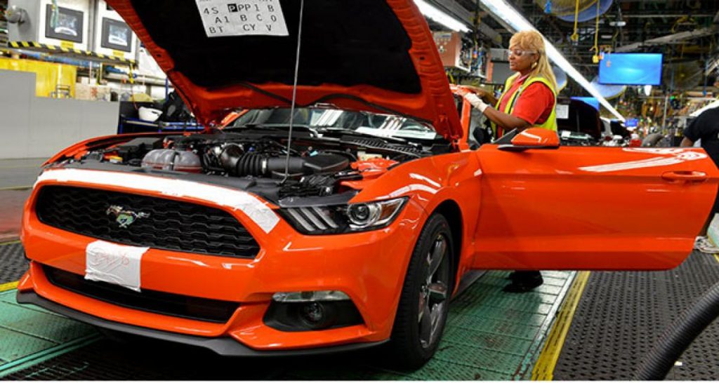 Début de production pour la nouvelle Mustang