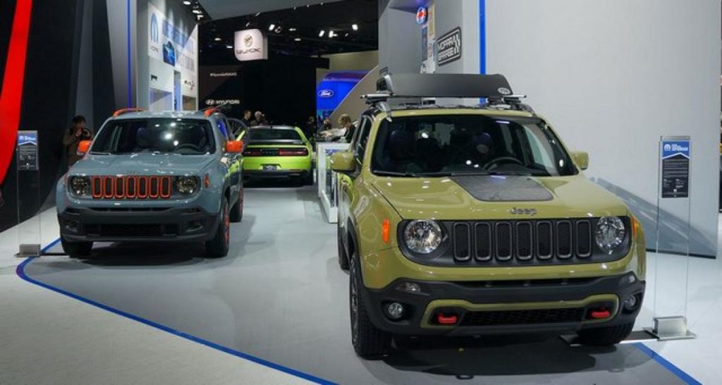 Détroit 2015 live : Jeep Renegade Mopar