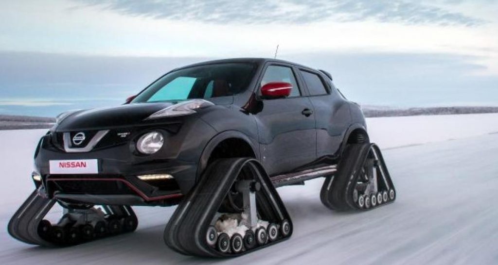 Nissan Juke Nismo RSnow : c’est la chenille qui redémarre…