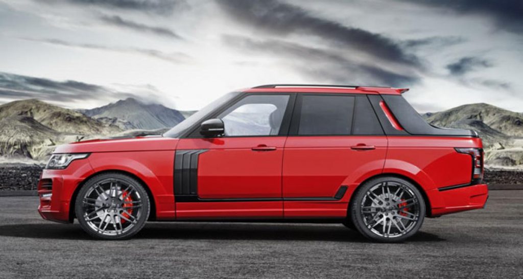Le Range Rover pick-up par Startech