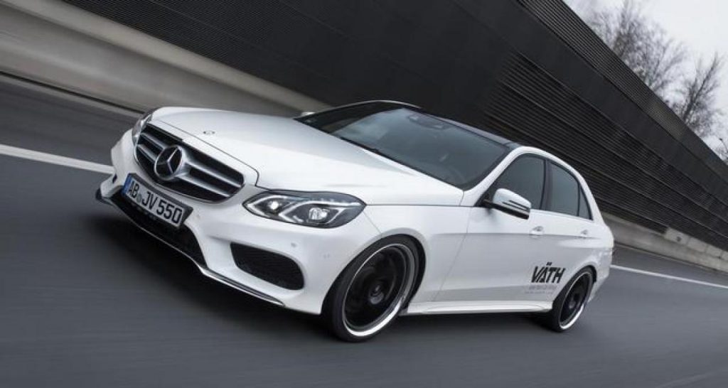 Väth et la Mercedes E500