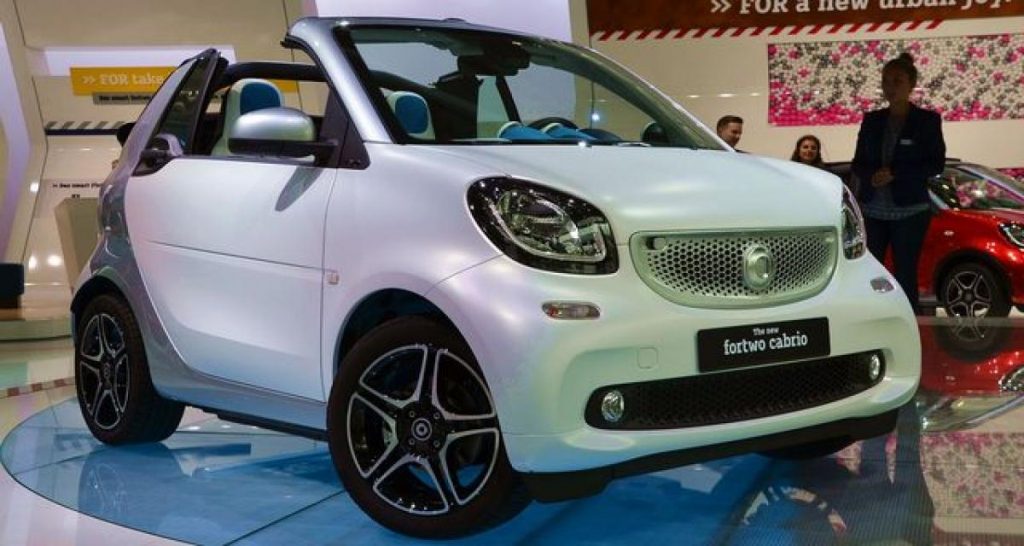 Francfort 2015 live : Smart Fortwo Cabrio