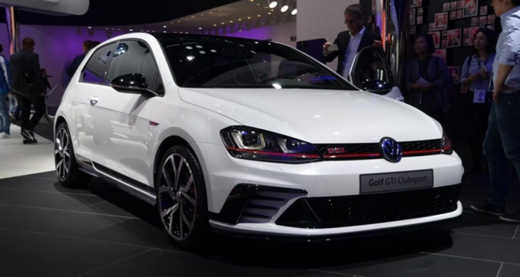 Francfort 2015 live : Volkswagen Golf GTI Clubsport