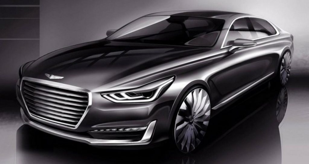 Deux teasers pour la future Genesis G90