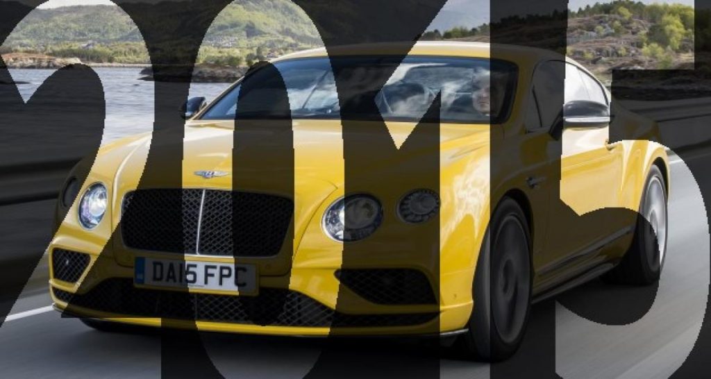 Bilan 2015 : Bentley