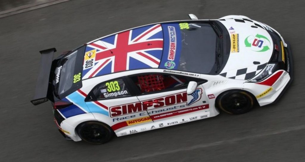 BTCC 2017 : Simpson, de Honda à Honda