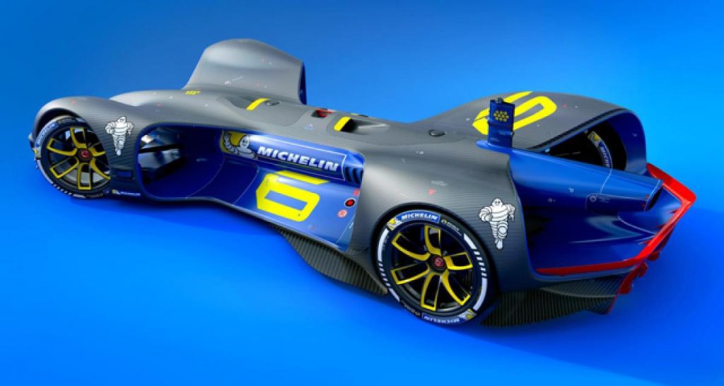 Roborace roulera en Michelin