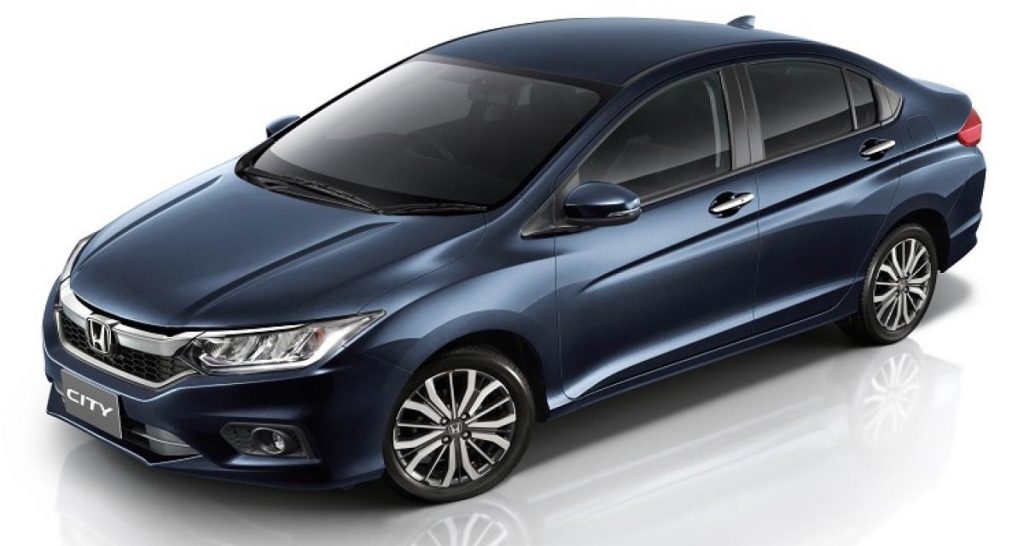 Honda City, la version 2017 arrive en Thaïlande