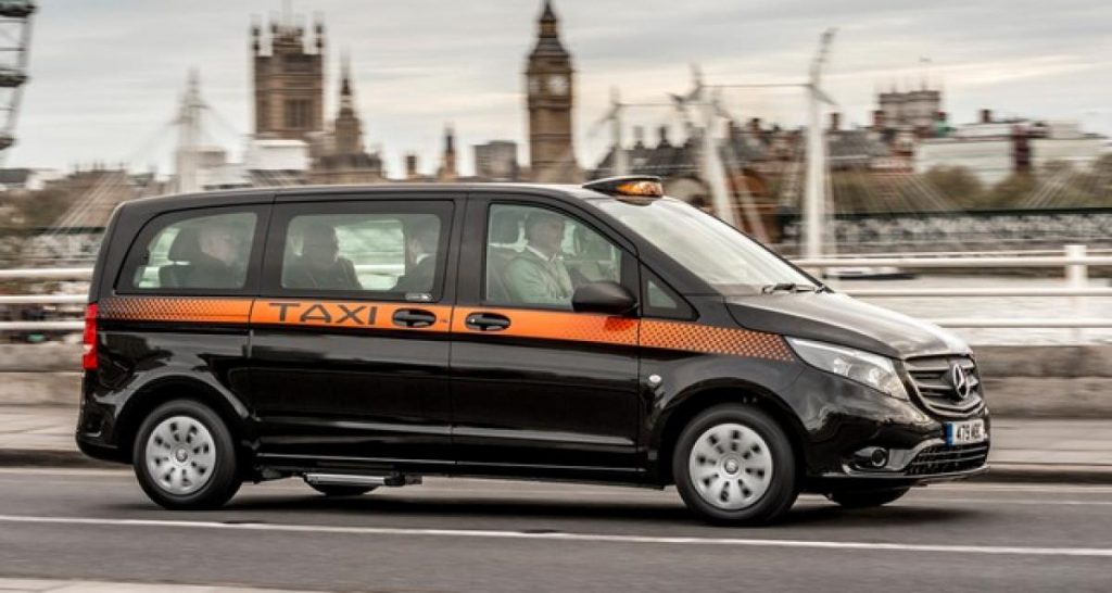 Le Mercedes Vito joue les taxi à Londres