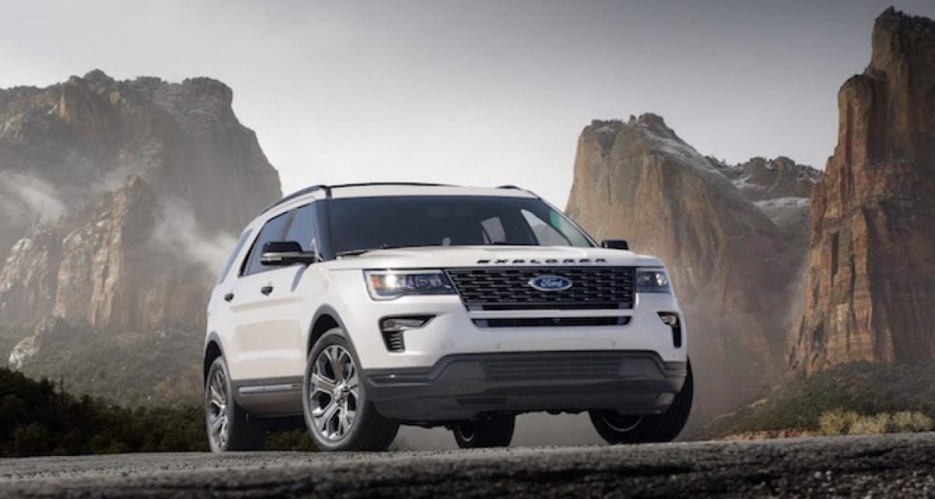 New York 2017 : Ford Explorer millésime 2018