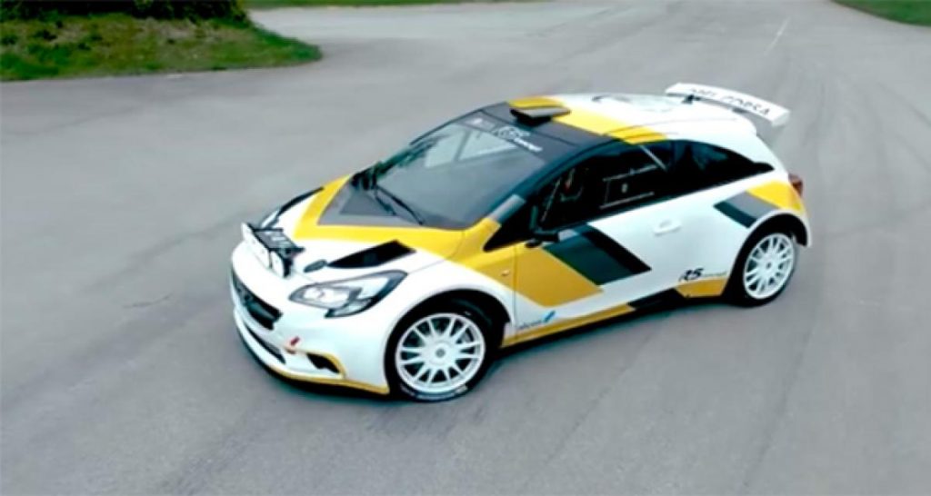 Rallye – Une Opel Corsa R5 entre en scène