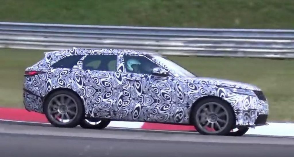 Spyshot : le Range Rover Velar SVR peaufine son comportement