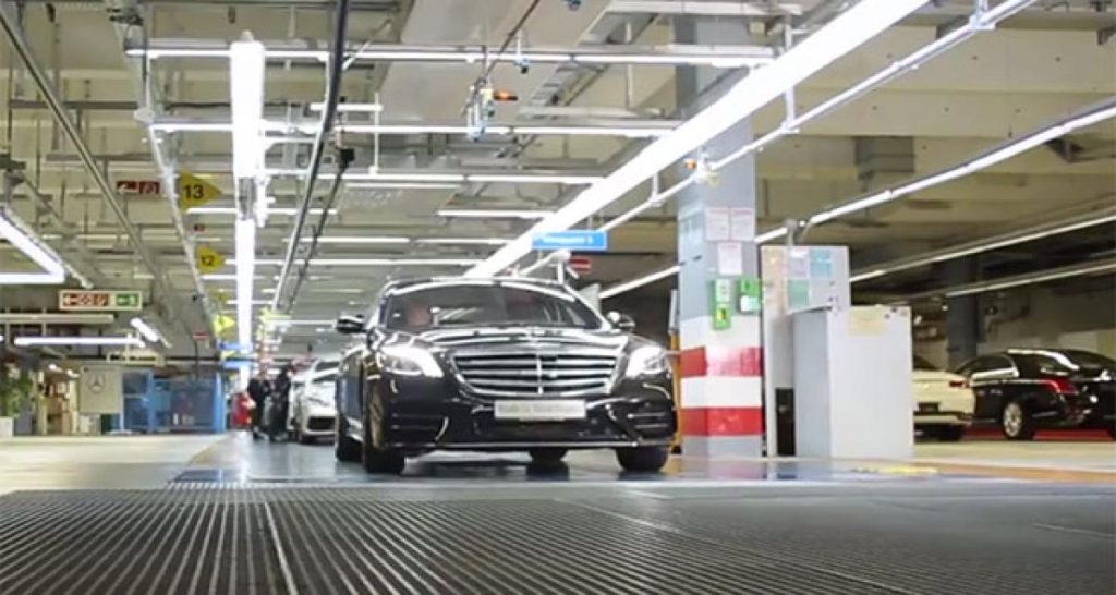 Début de production… autonome pour la Mercedes Classe-S restylée