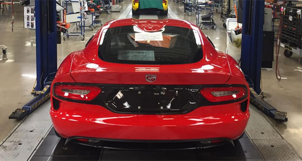 La dernière Dodge Viper a été produite