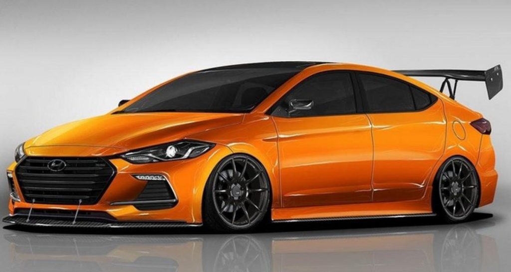 SEMA 2017 : Hyundai Elantra Sport Concept par Blood Type Racing