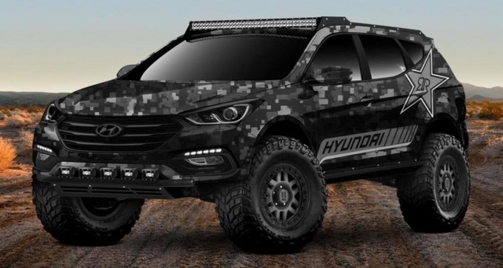 SEMA 2017 : Rockstar Energy Moab Santa Fe Sport Concept